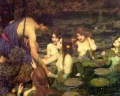 约翰 威廉姆 沃特豪斯 : Hylas and the Nymphs